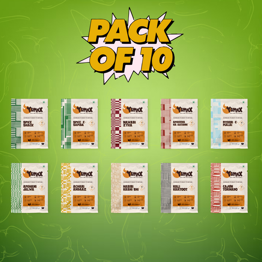Yummx Pack of 10 Spice Mixes
